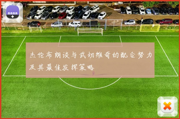 杰伦布朗谈与武切维奇的配合努力及其最佳发挥策略